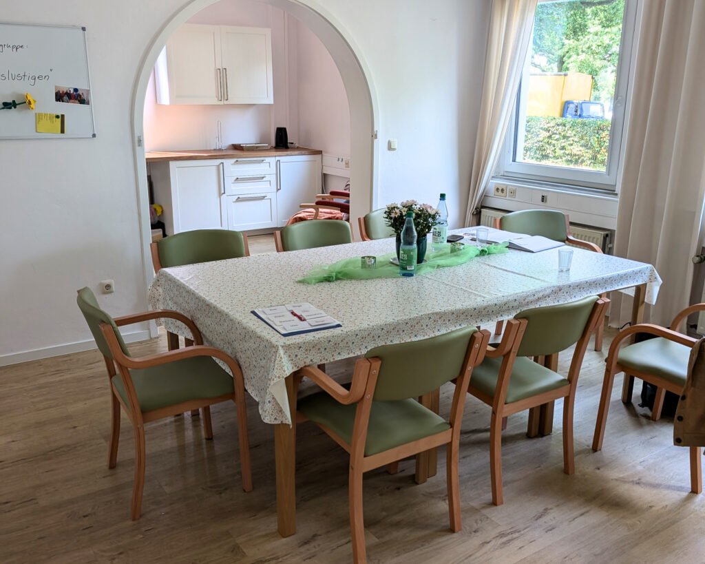 Gruppenraum der Alzheimer Gesellschaft im Landkreis Gifhorn.