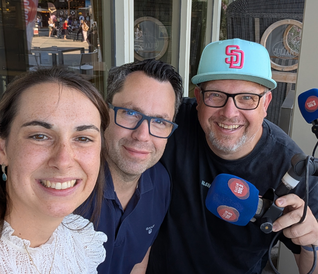 On Air: Interview bei Radio Hannover auf dem Maschseefest